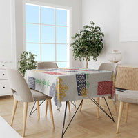 Vintage Lapita Tablecloth Iconic Double Face Pattern LT05 - Polynesian Pride