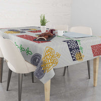 Vintage Lapita Tablecloth Iconic Double Face Pattern LT05 - Polynesian Pride
