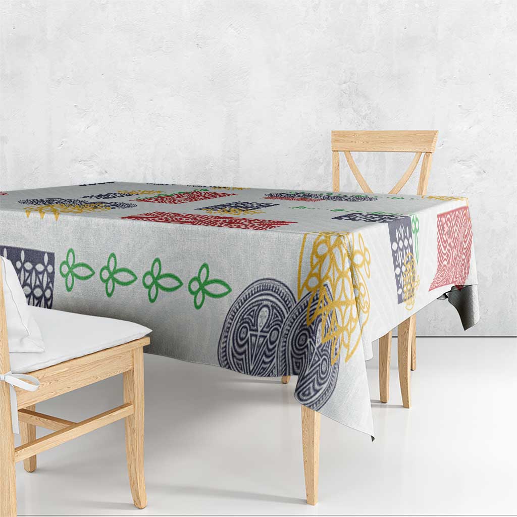 Vintage Lapita Tablecloth Iconic Double Face Pattern LT05 - Polynesian Pride