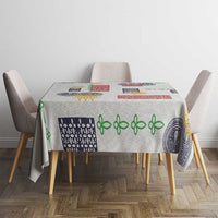 Vintage Lapita Tablecloth Iconic Double Face Pattern LT05 - Polynesian Pride