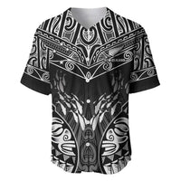 Custom New Zealand Fishing Baseball Jersey Aotearoa Maori Koru - Polynesian Pride