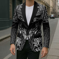 Custom New Zealand Fishing Blazer Aotearoa Maori Koru - Polynesian Pride