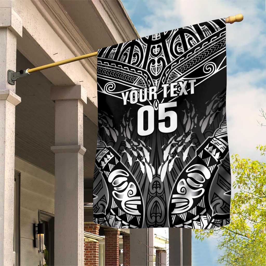 Custom New Zealand Fishing Garden Flag Aotearoa Maori Koru - Polynesian Pride