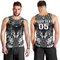 Custom New Zealand Fishing Men Tank Top Aotearoa Maori Koru LT05 - Polynesian Pride