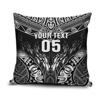 Custom New Zealand Fishing Pillow Cover Aotearoa Maori Koru - Polynesian Pride