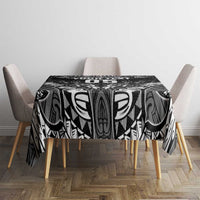 Custom New Zealand Fishing Tablecloth Aotearoa Maori Koru - Polynesian Pride