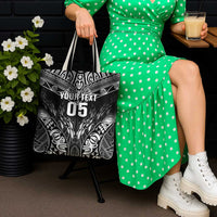 Custom New Zealand Fishing Tote Bag Aotearoa Maori Koru LT05 - Polynesian Pride
