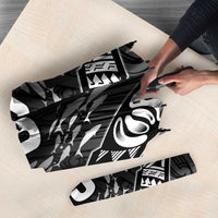 Custom New Zealand Fishing Umbrella Aotearoa Maori Koru - Polynesian Pride