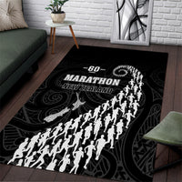 New Zealand Marathon Area Rug Maori Style