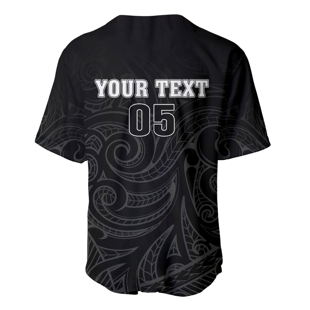 Custom New Zealand Marathon Baseball Jersey Maori Style LT05 - Polynesian Pride