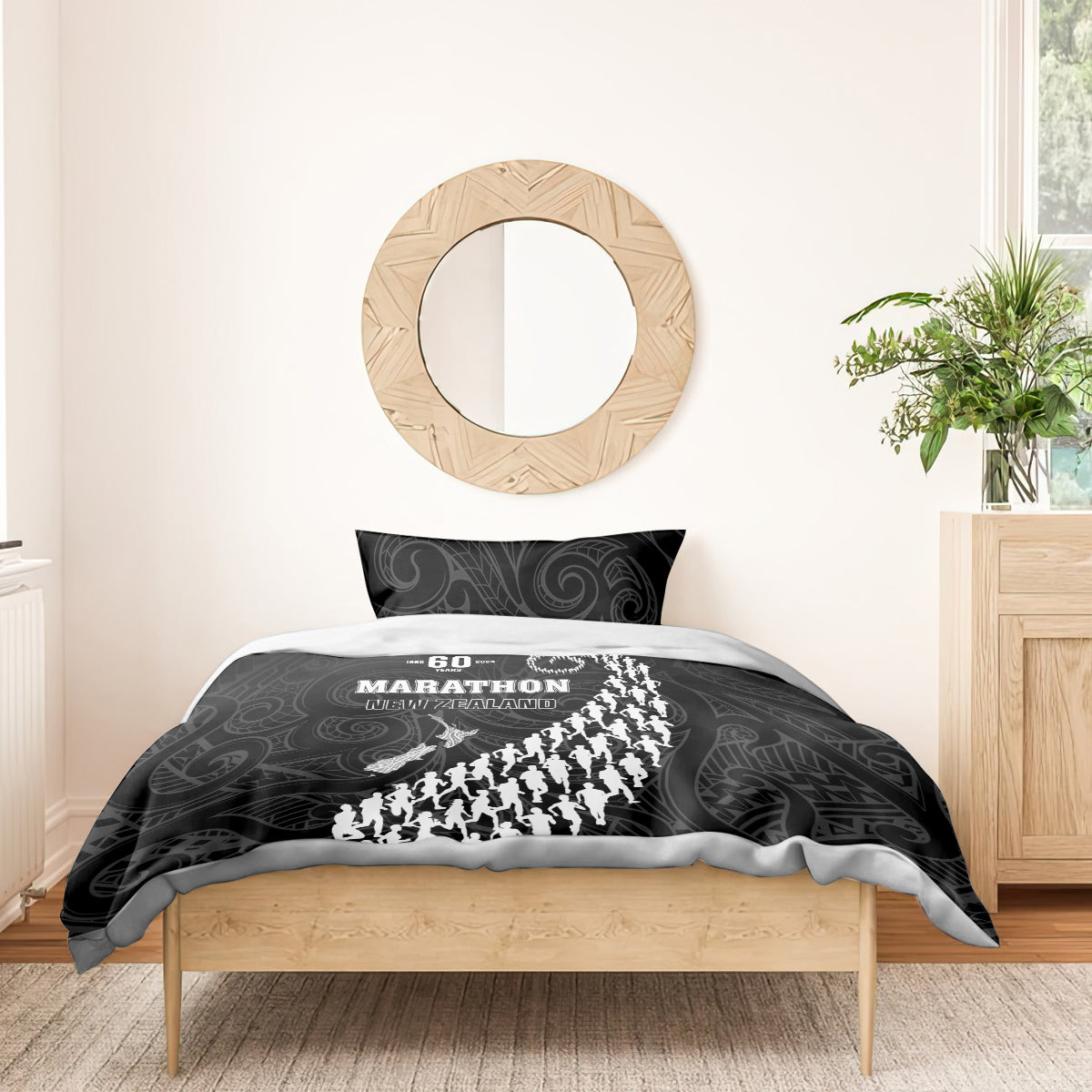 New Zealand Marathon Beach Blanket Maori Style