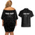 Custom New Zealand Marathon Couples Matching Off Shoulder Short Dress and Hawaiian Shirt Maori Style