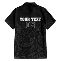 Custom New Zealand Marathon Family Matching Short Sleeve Bodycon Dress and Hawaiian Shirt Maori Style LT05 - Polynesian Pride
