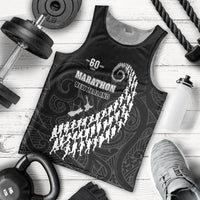 Custom New Zealand Marathon Men Tank Top Maori Style LT05 - Polynesian Pride
