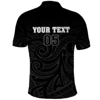 Custom New Zealand Marathon Polo Shirt Maori Style