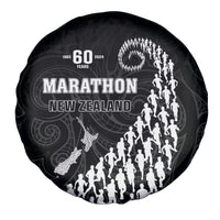 New Zealand Marathon Spare Tire Cover Maori Style