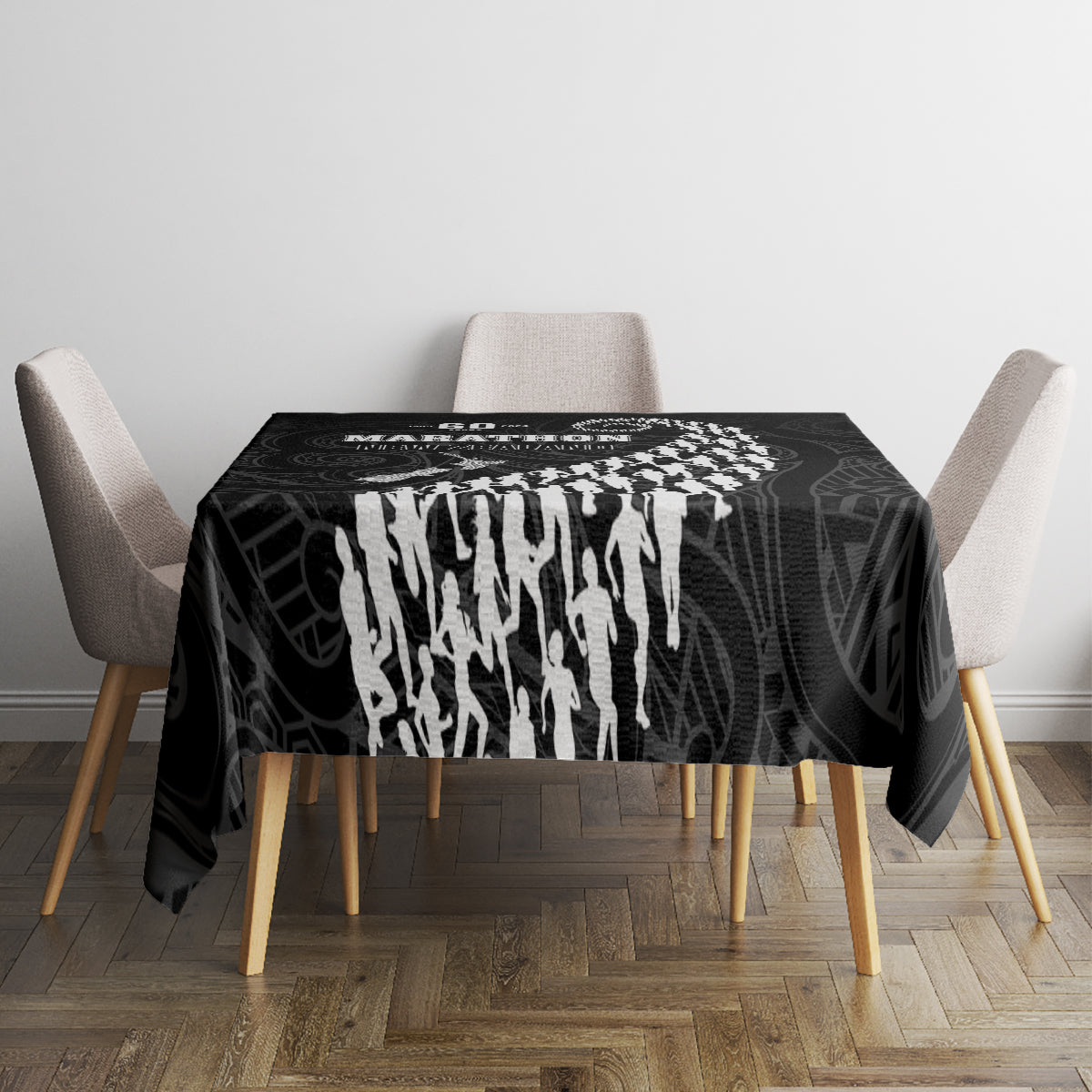 New Zealand Marathon Tablecloth Maori Style