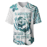 New Zealand Aotearoa Hari Ra Mama Baseball Jersey A Mother's Love Is Like No Otter LT05 White - Polynesian Pride