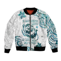 New Zealand Aotearoa Hari Ra Mama Bomber Jacket A Mother's Love Is Like No Otter