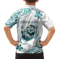 New Zealand Aotearoa Hari Ra Mama Kid Hawaiian Shirt A Mother's Love Is Like No Otter