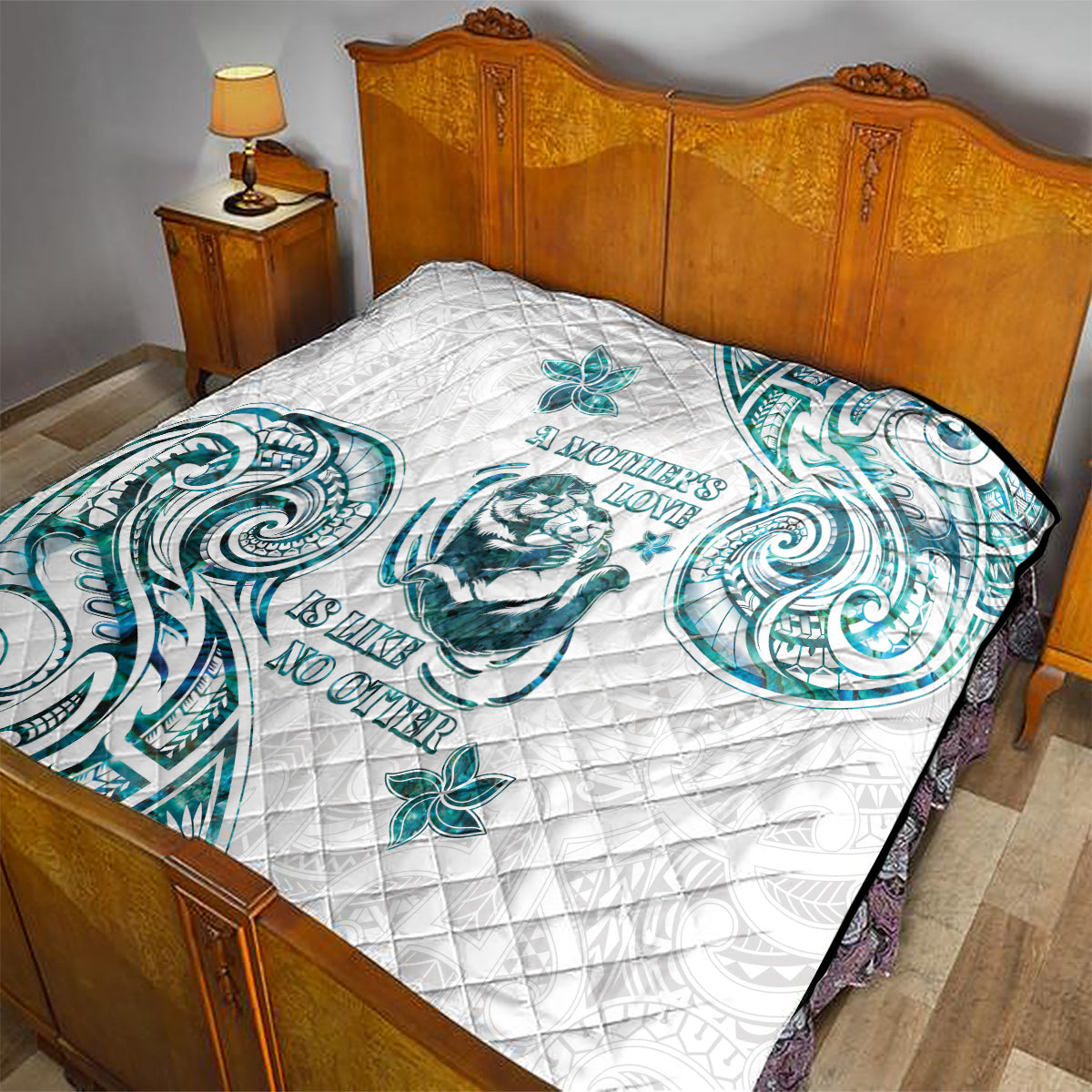 New Zealand Aotearoa Hari Ra Mama Quilt A Mother's Love Is Like No Otter LT05 - Polynesian Pride