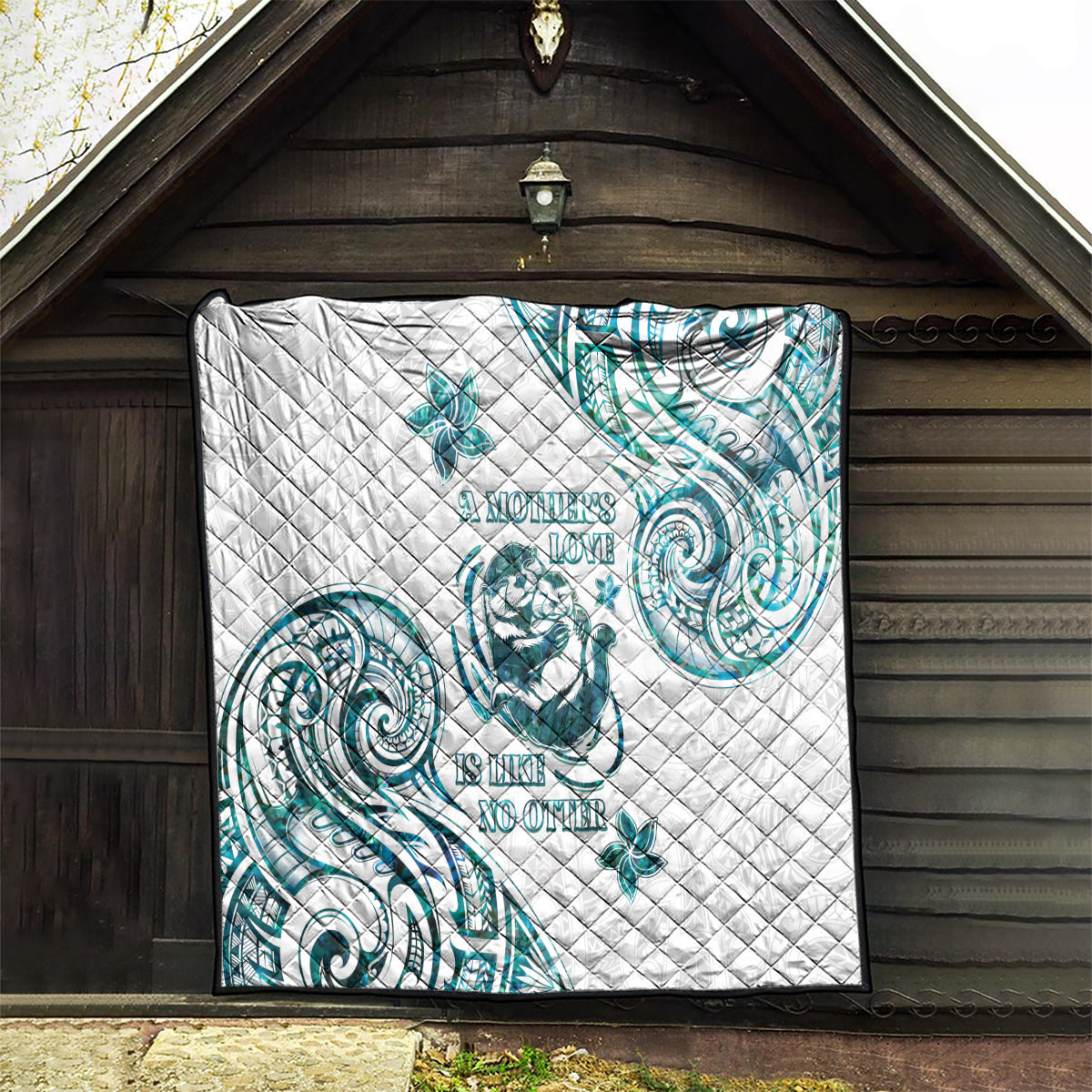 New Zealand Aotearoa Hari Ra Mama Quilt A Mother's Love Is Like No Otter LT05 - Polynesian Pride