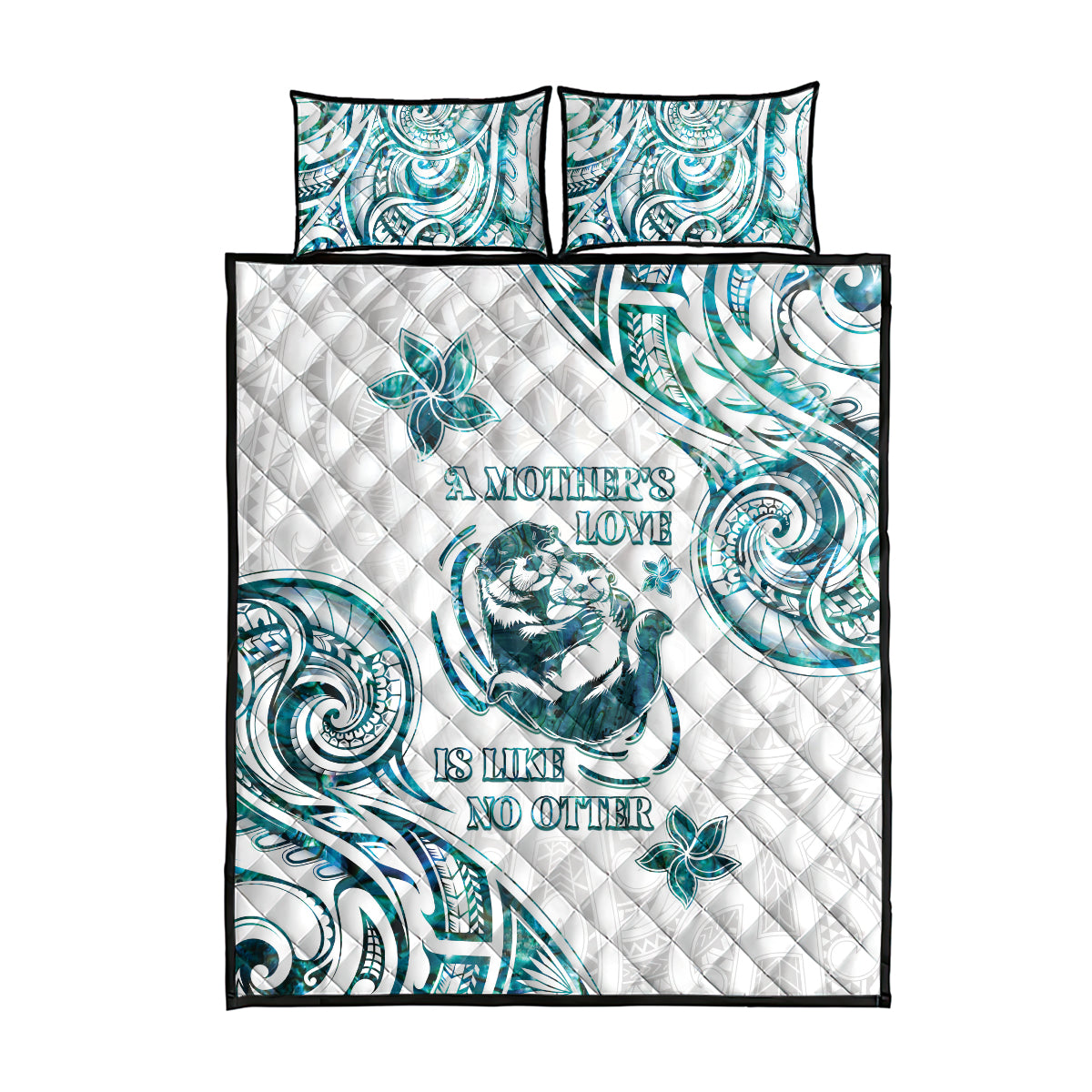 New Zealand Aotearoa Hari Ra Mama Quilt Bed Set A Mother's Love Is Like No Otter