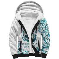 New Zealand Aotearoa Hari Ra Mama Sherpa Hoodie A Mother's Love Is Like No Otter