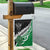 New Zealand And Ireland Rugby Garden Flag Silver Fern With Celtic Cross