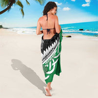 New Zealand And Ireland Rugby Sarong Silver Fern With Celtic Cross LT05 - Polynesian Pride