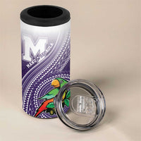 Personalized Manua High School 4 in 1 Can Cooler Tumbler Polynesian Tribal Pattern LT05 - Polynesian Pride