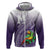 Personalized Manua High School Hoodie Polynesian Tribal Pattern