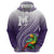 Personalized Manua High School Hoodie Polynesian Tribal Pattern