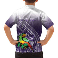 Personalized Manua High School Kid Hawaiian Shirt Polynesian Tribal Pattern LT05 - Polynesian Pride