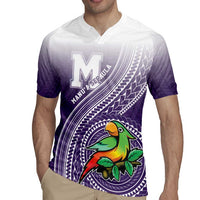 Personalized Manua High School Rugby Jersey Polynesian Tribal Pattern LT05 - Polynesian Pride