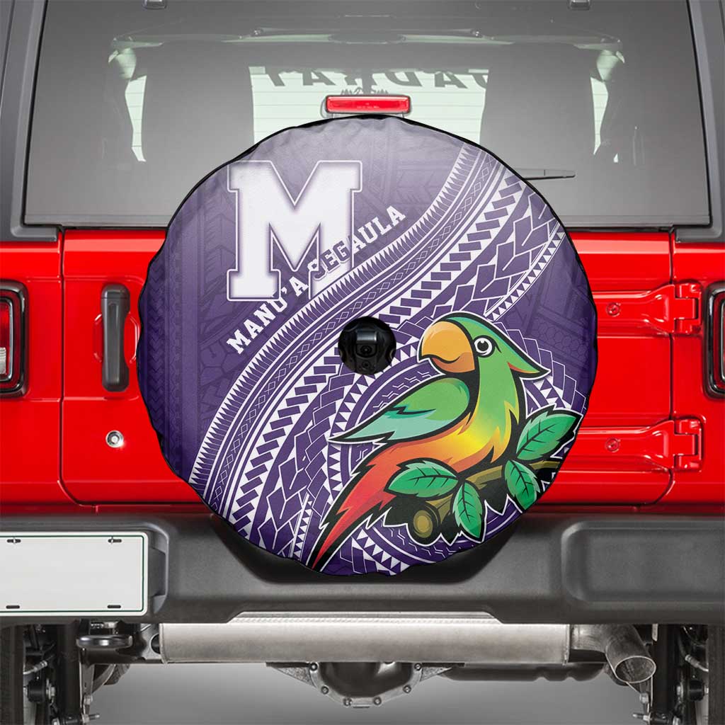 Manua High School Spare Tire Cover Polynesian Tribal Pattern LT05 - Polynesian Pride