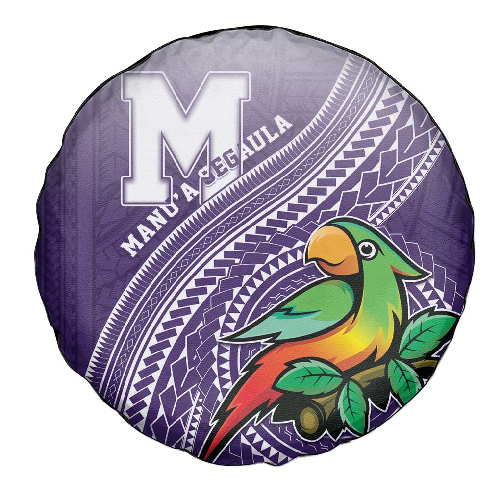 Manua High School Spare Tire Cover Polynesian Tribal Pattern LT05 - Polynesian Pride