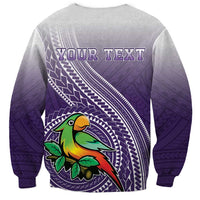 Personalized Manua High School Sweatshirt Polynesian Tribal Pattern
