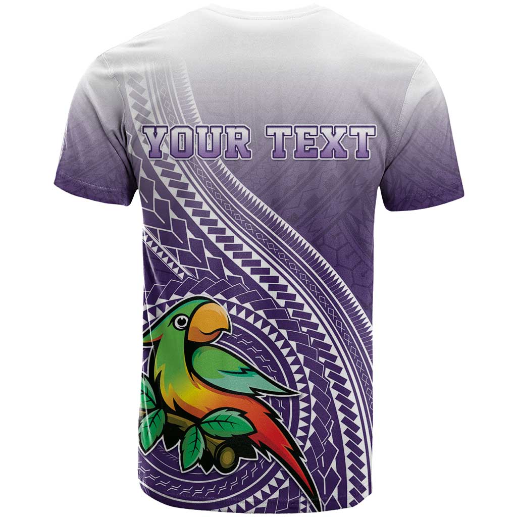 Personalized Manua High School T Shirt Polynesian Tribal Pattern LT05 - Polynesian Pride