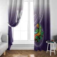 Manua High School Window Curtain Polynesian Tribal Pattern LT05 - Polynesian Pride