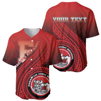 Personalized Fagaitua High School Baseball Jersey Polynesian Tribal Pattern LT05 - Polynesian Pride