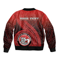 Personalized Fagaitua High School Bomber Jacket Polynesian Tribal Pattern LT05 - Polynesian Pride