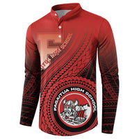 Personalized Fagaitua High School Button Sweatshirt Polynesian Tribal Pattern LT05 - Polynesian Pride