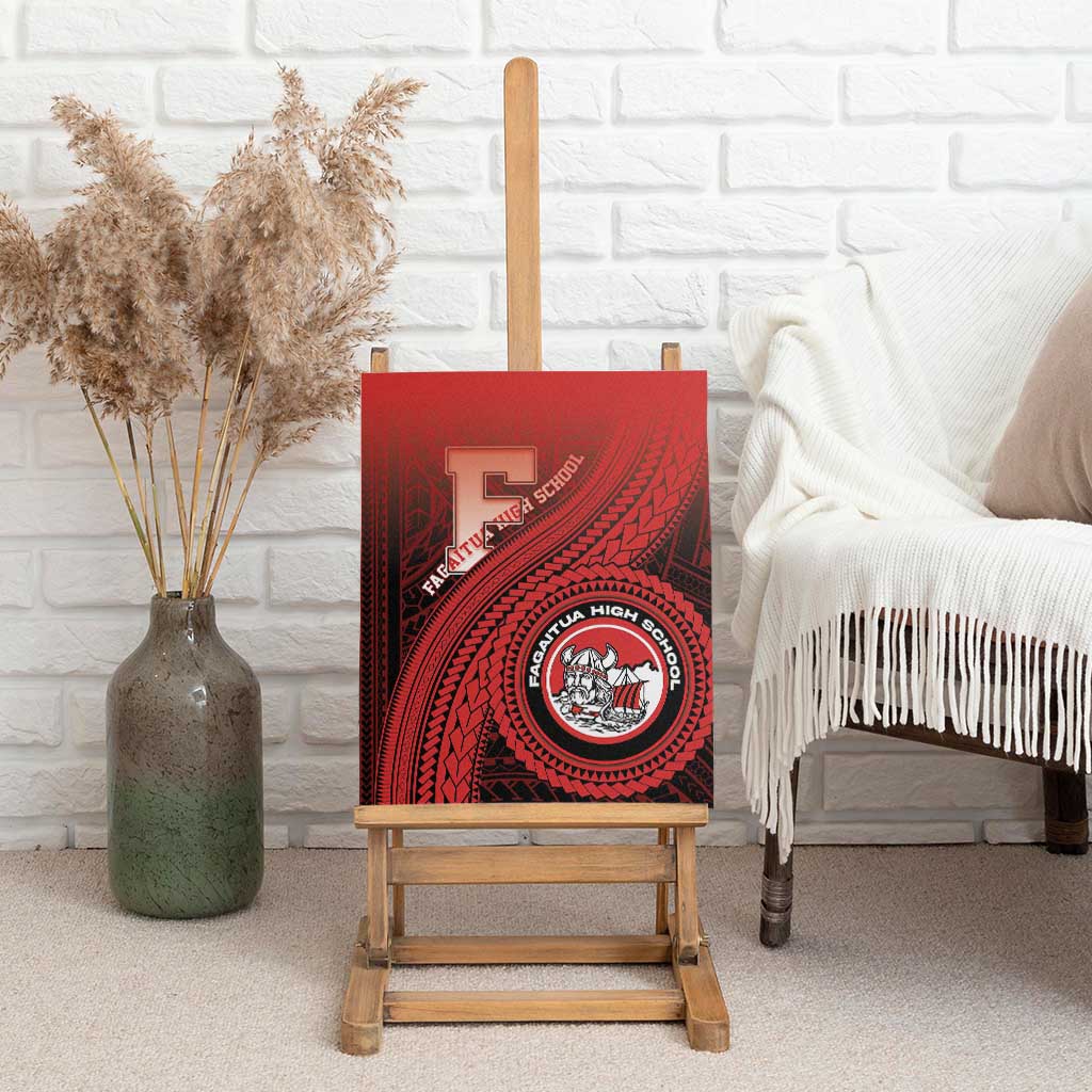 Fagaitua High School Canvas Wall Art Polynesian Tribal Pattern LT05 - Polynesian Pride