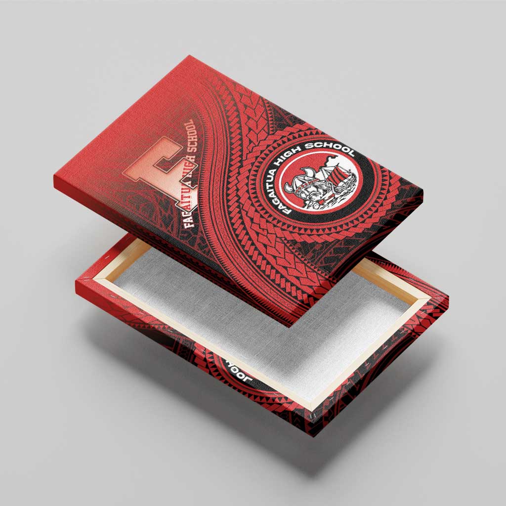 Fagaitua High School Canvas Wall Art Polynesian Tribal Pattern LT05 - Polynesian Pride