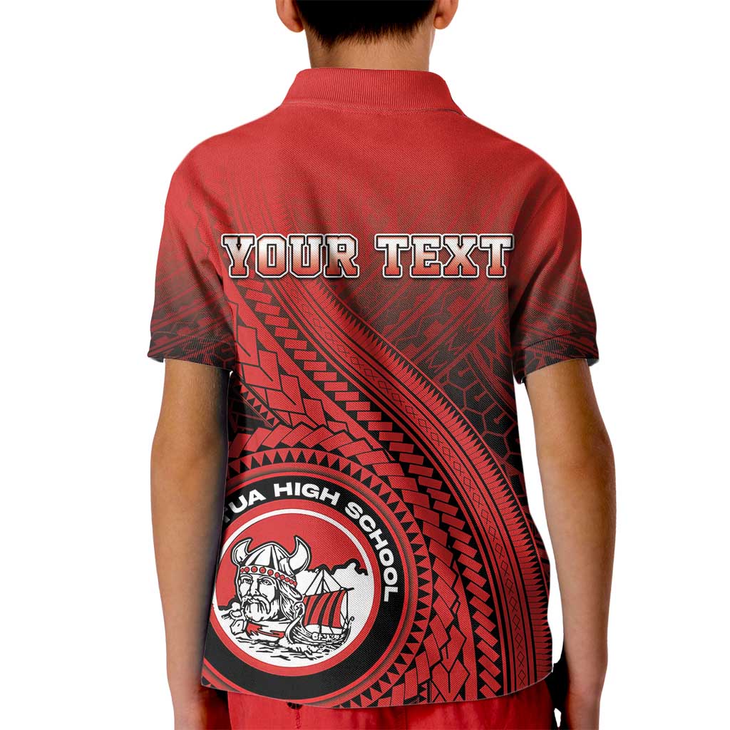 Personalized Fagaitua High School Kid Polo Shirt Polynesian Tribal Pattern LT05 - Polynesian Pride