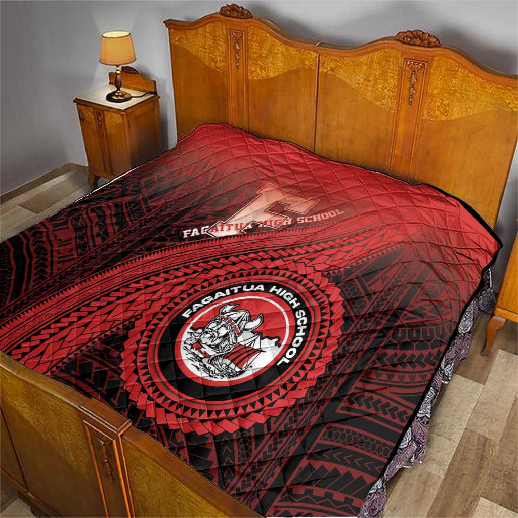 Fagaitua High School Quilt Polynesian Tribal Pattern LT05 - Polynesian Pride
