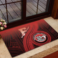 Fagaitua High School Rubber Doormat Polynesian Tribal Pattern LT05 - Polynesian Pride