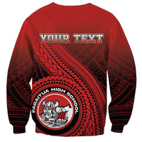 Personalized Fagaitua High School Sweatshirt Polynesian Tribal Pattern LT05 - Polynesian Pride