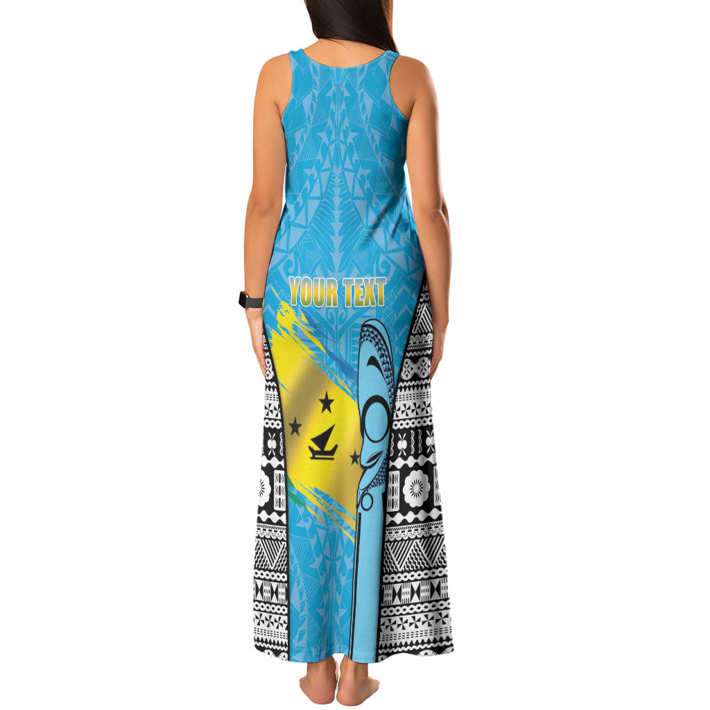 Personalised Malampa Fiji Day 2026 Tank Maxi Dress Unique Style LT05 - Polynesian Pride